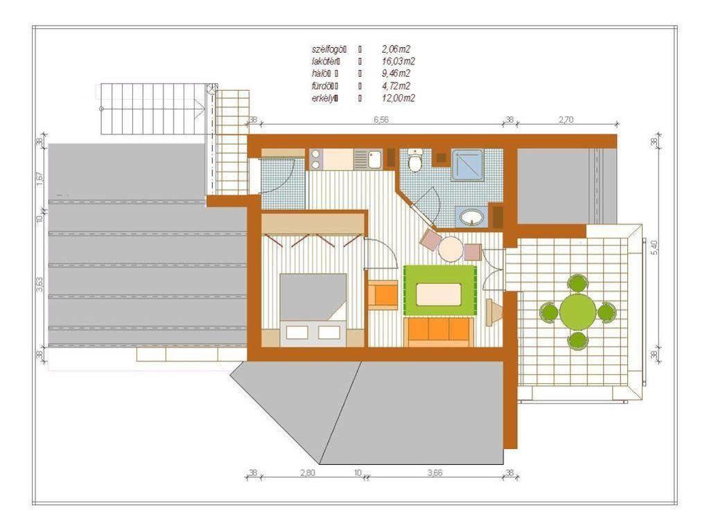 Alsóhegyi Apartmanok Zalakaros Kültér fotó